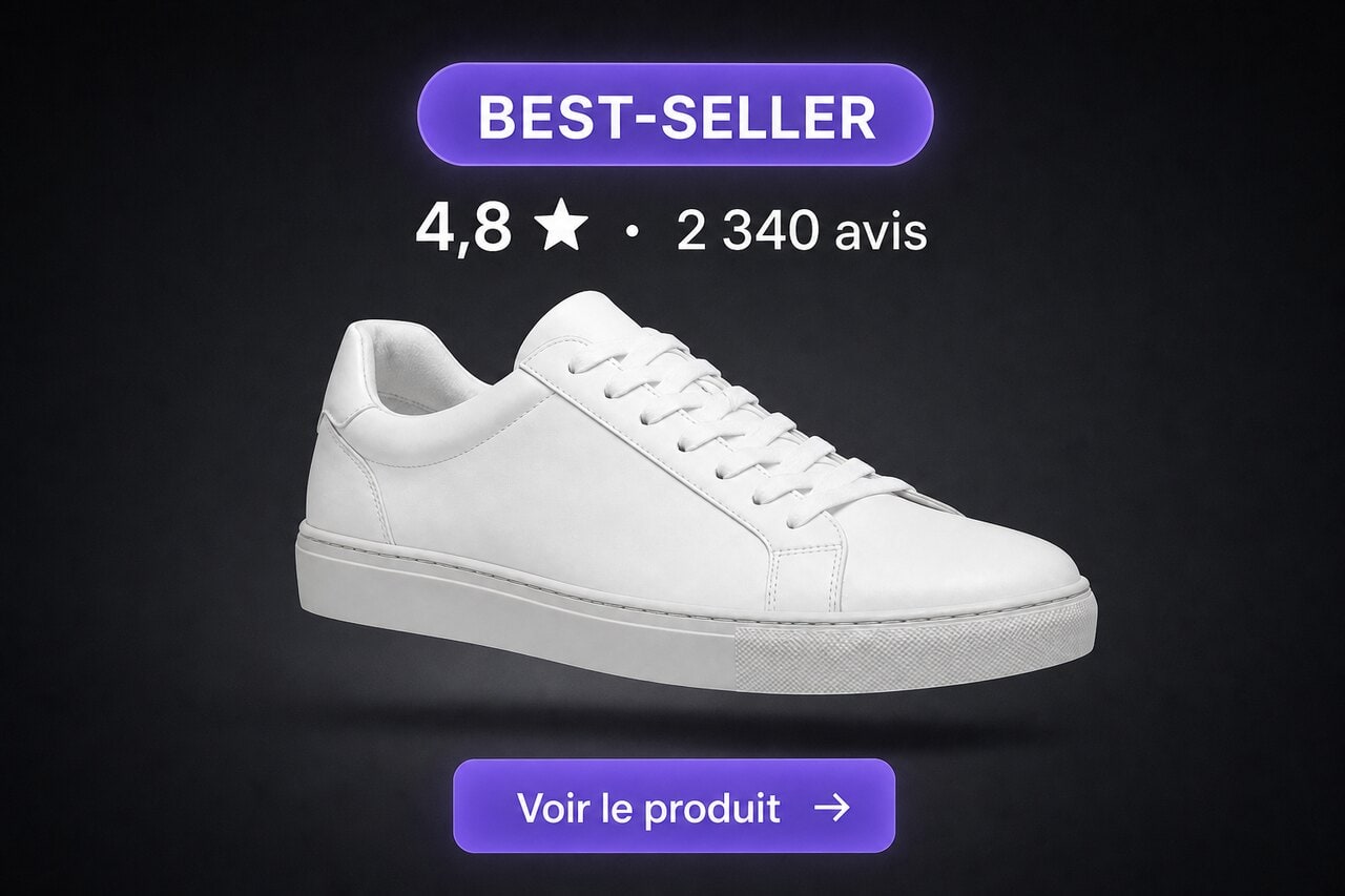 Catalog ad — preuve sociale